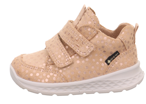 SUPERFIT GORE-TEX Halbschuh BREEZE 369-401 - beige / Glitzer