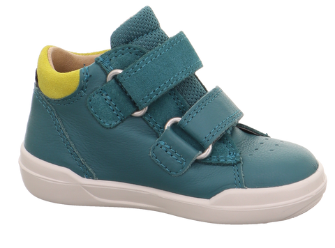 SUPERFIT Knöchelschuh Barfußschuh SUPERFREE 528-70 - petrol / neongrün by SUPERFIT