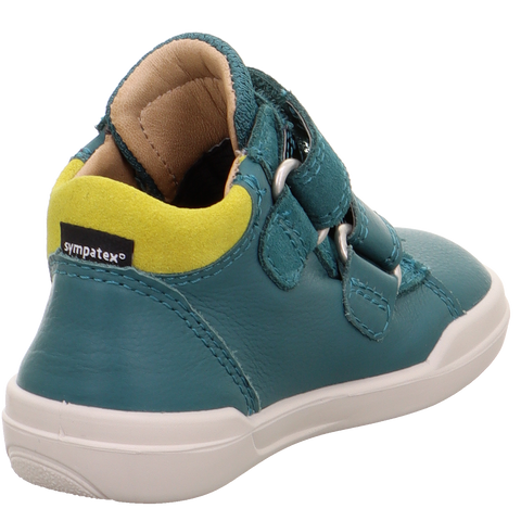 SUPERFIT Knöchelschuh Barfußschuh SUPERFREE 528-70 - petrol / neongrün by SUPERFIT