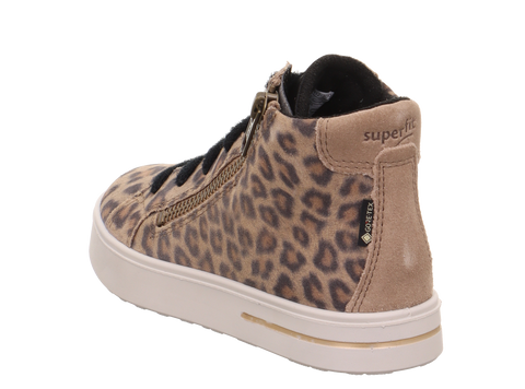 SUPERFIT GORE-TEX Knöchelschuh STELLA 812-301 - braun / leo  Print