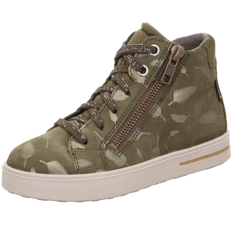 Olivgrün and Blatt SUPERFIT GORE-TEX Knöchelschuh STELLA 812-70 for ultimate comfort and style