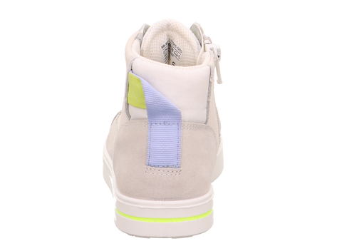 Modischer Knöchelschuh STELLA 815-10 von SUPERFIT in hellem Off-White