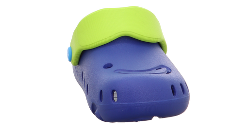 High-performance SUPERFIT SPLASH 990-80 in vibrant blue and neon green