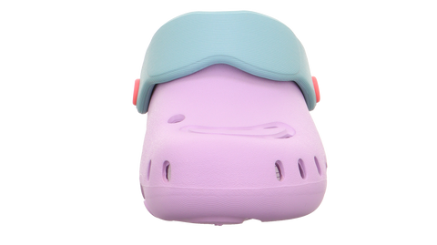 Modische Superfit Splash 990-8500 - lila / hellgrün Schuhe für Mädchen mit rutschfester Sohle und stoßdämpfender Kappe
