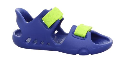  Leichte und atmungsaktive SUPERFIT SPLASH 991-80 - blau / neongrün Kinderschuhe für Spiel und Spaß 