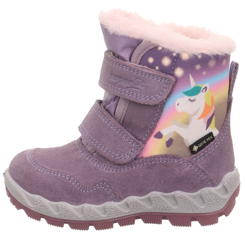 SUPERFIT GORE-TEX Stiefel ICEBIRD 6011-853 - flieder / Einhorn