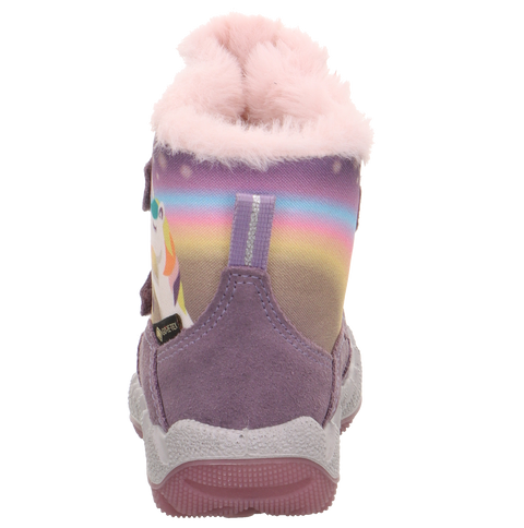 SUPERFIT GORE-TEX Stiefel ICEBIRD 6011-853 - flieder / Einhorn