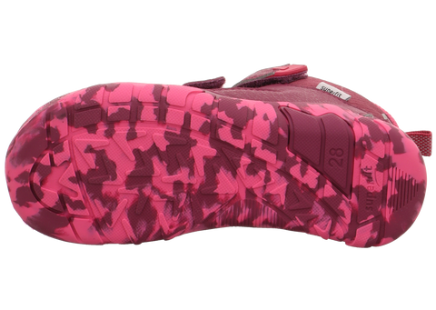 Superfit Knöchelschuh Barfußschuh TRACE 6033-50 in vibrant lila and pink color, designed for ultimate comfort and support