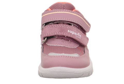 High-performance SUPERFIT GORE-TEX Halbschuh SPORT7 MINI 6182-851 in stylish altrosa and orange color combination for active kids