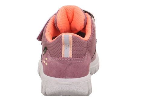 Superfit Gore-Tex Halbschuh Sport7 Mini 6182-851 in Altrosa and Orange, perfect for outdoor activities and adventures