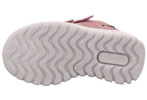 Superfit Gore-Tex Halbschuh Sport7 Mini 6182-851 in altrosa and orange, a high-performance and stylish athletic shoe for kids