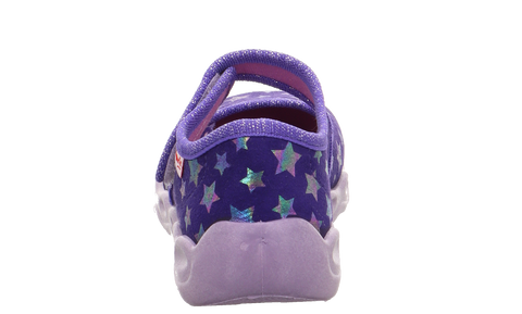 SUPERFIT Hausschuh BUBBLE 6272-854 - lila / Sterne