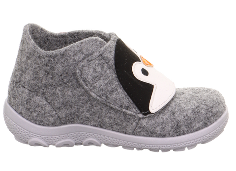 Pantuflas SUPERFIT HAPPY 6295/20 - gris claro - pingüino