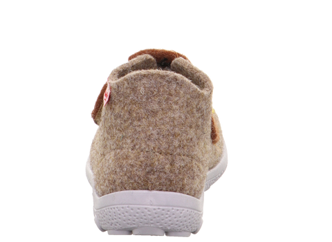 SUPERFIT Hausschuh HAPPY 6295-40 - braun / Löwe