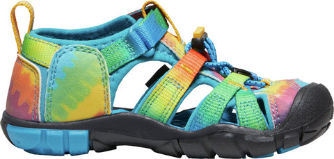 KEEN Halbsandale SEACAMP II CNX - multicolor (original tie dye) Klettverschluss, waschbare Innensohle