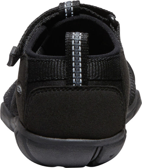 KEEN Halbsandale SEACAMP II CNX - schwarz: Bequeme, strapazierfähige und vielseitige Kindersandale