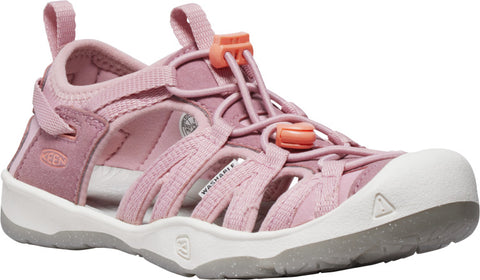 KEEN Halbsandale MOXIE - altrosa: Girls' pink outdoor sandals with durable traction