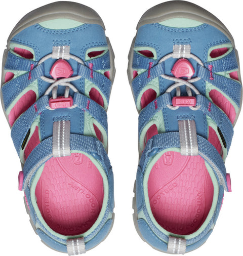 KEEN Halbsandale SEACAMP II CNX - blau / pink 