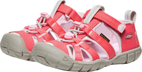 KEEN Halbsandale SEACAMP II CNX - himbeer / rosa: Comfortable and durable outdoor sandal for kids