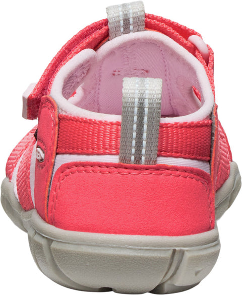 KEEN Halbsandale SEACAMP II CNX - himbeer / rosa children's outdoor sandal with adjustable straps and rubber toe protection