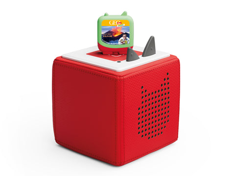 TONIES - 4er Clever Tonies - GEOLINO MINI: Colorful audio figures for children's storytelling and music playback