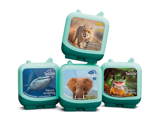 ###
Tonies - 4er Clever Tonies - Tierisch! Rekordverdächtig - Bild 1