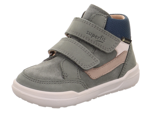 SUPERFIT GORE-TEX Knöchelschuh Barfußschuh SUPERFREE 203-700 - oliv / blau