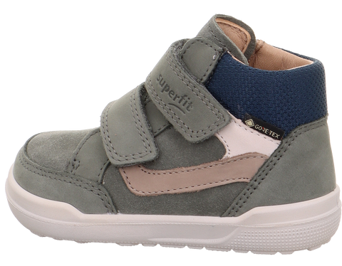 SUPERFIT GORE-TEX Knöchelschuh Barfußschuh SUPERFREE 203-700 - oliv / blau