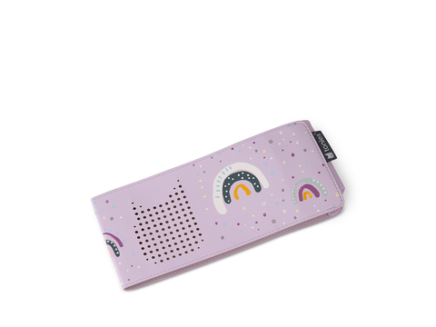 Hochwertige, farbige Drucke mit dekorativen Ziernähten, die das verspielte und edle Erscheinungsbild unterstreichen