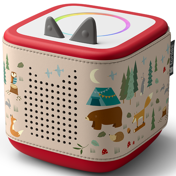 Passt perfekt auf deine Toniebox 2 mit buntem Design und dekorativen Nähten