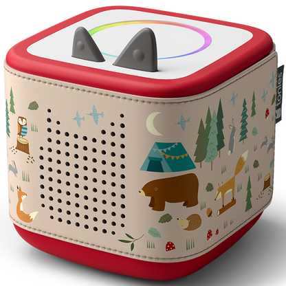 Passt perfekt auf deine Toniebox 2 mit buntem Design und dekorativen Nähten