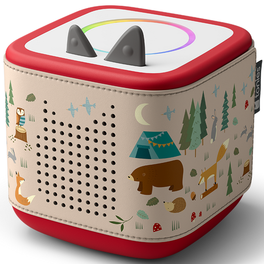 Passt perfekt auf deine Toniebox 2 mit buntem Design und dekorativen Nähten