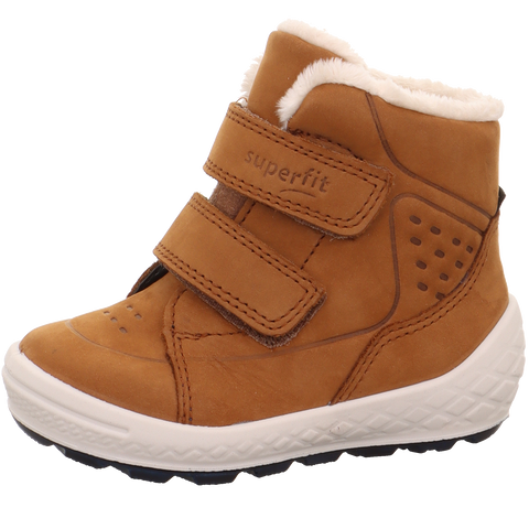 Stylish and durable SUPERFIT GORE-TEX Knöchelschuh GROOVY 6317-30 in cognac color