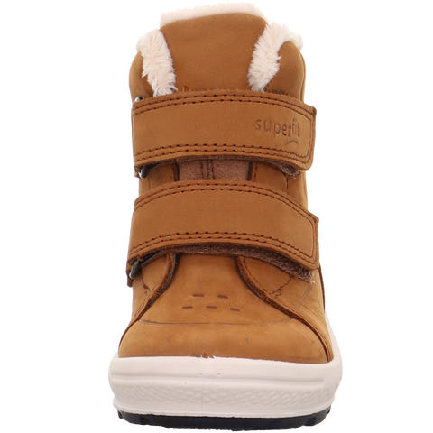 Stylish and durable SUPERFIT GORE-TEX Knöchelschuh GROOVY 6317-30 in cognac color