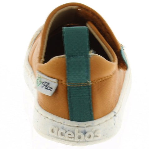 Side view of ACEBO'S Barfuß Halbschuh 1376 VE, highlighting its durable and flexible sole for all-day wear