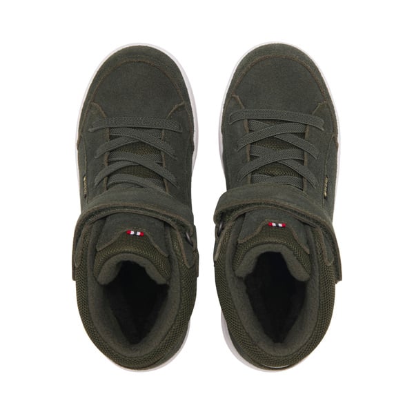 Viking EAGLE MID WARM GTX Knöchelschuh mit Wollinnenfutter, wasserdicht und bequemer Klettverschluss in Tanne