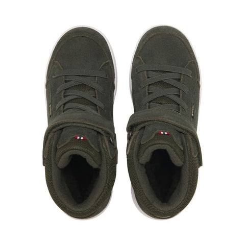 Viking EAGLE MID WARM GTX Knöchelschuh mit Wollinnenfutter, wasserdicht und bequemer Klettverschluss in Tanne