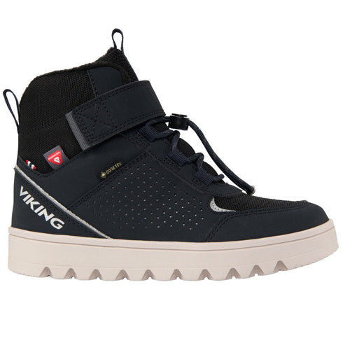 VIKING GORE-TEX Knöchelschuh FLEEK WARM GTX 1V in schwarzer Farbe mit wasserdichter GORE-TEX Membran