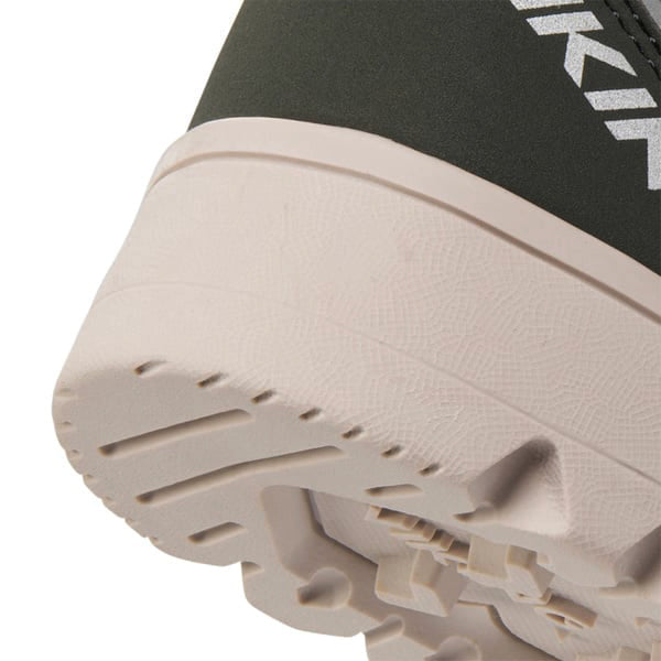 Robuste Sohle mit gutem Grip für sicheren Halt auf verschiedenen Untergründen, perfekt für Outdoor-Aktivitäten