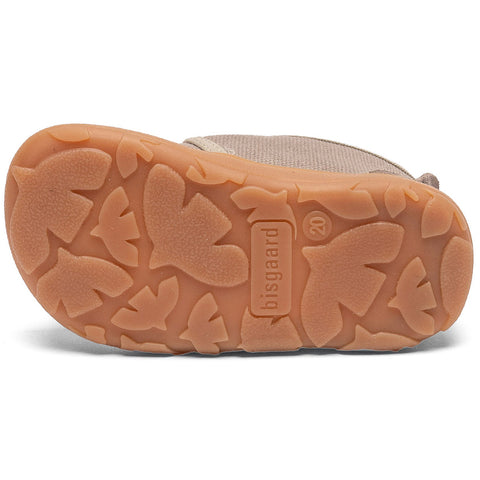 Gemütliche beige Barfuß-Hausschuhe für drinnen und draußen