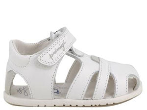 PRIMIGI Barfußschuh Halbsandale 414077 - weiß