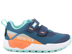 PRIMIGI GORE-TEX Halbschuh STORM 14311-55 - petrol / orange / mint