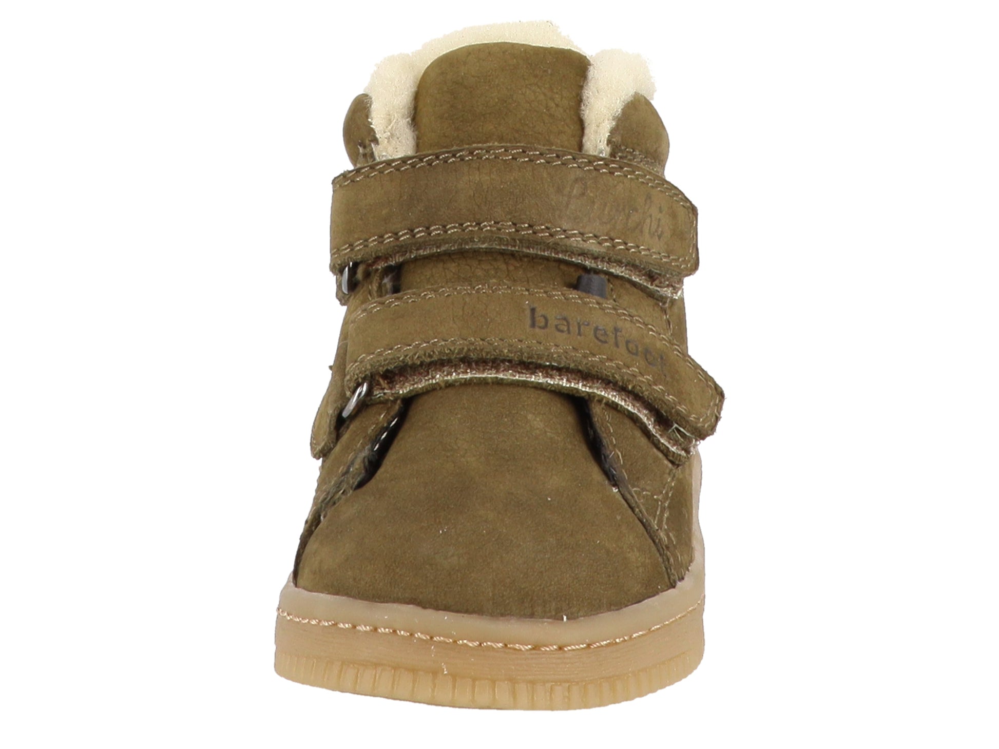 Der LURCHI TEX Barfuß Knöchelschuh Felix zeigt eine langlebige Sohle mit griffiger Oberfläche für sicheren Halt