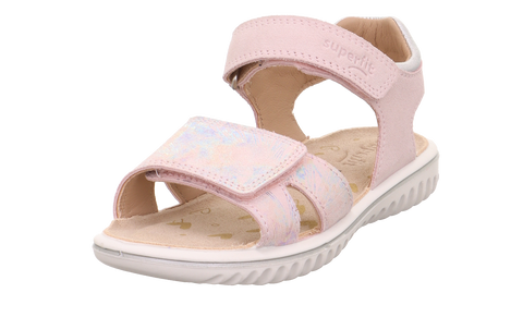 Rosa and silber SUPERFIT Sandale SPARKLE 9004-553 with sparkling details