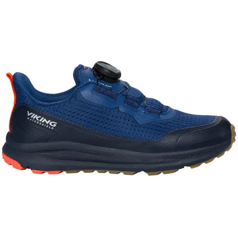 VIKING TEX Halbschuh FLOW WP BOA - royalblau / neonrot