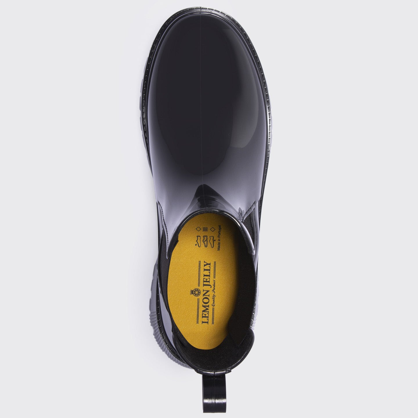 Modischer und funktionaler Kindergummistiefel in Schwarz, geeignet für Regentage und Outdoor Spaß