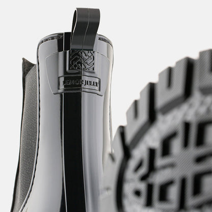 Lemon Jelly COLDEN BLACK Gummistiefel ohne Verschluss, ideal für spielende Kinder im Freien