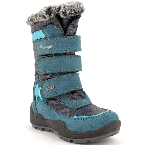 Waterproof and durable PRIMIGI GORE-TEX Stiefel WINGER 48830-33 - petrol