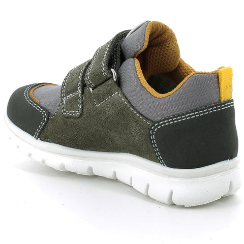 Side view of PRIMIGI GORE-TEX Halbschuh HILOS 58776-22, highlighting the sturdy and comfortable design