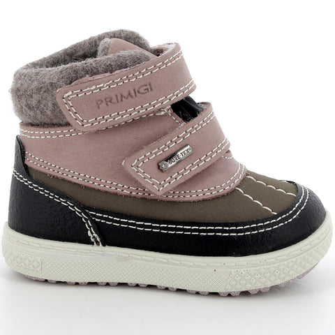 PRIMIGI GORE-TEX Knöchelschuh BARTH 68524-33 in taupe, altrosa, and schwarz